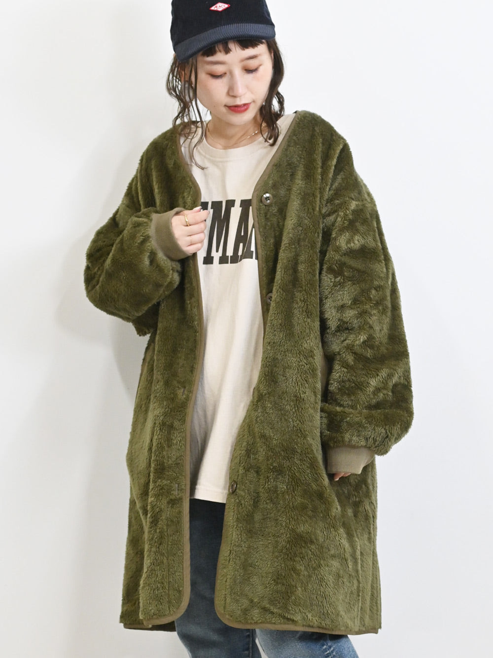 2wayリバーシブルボアコート