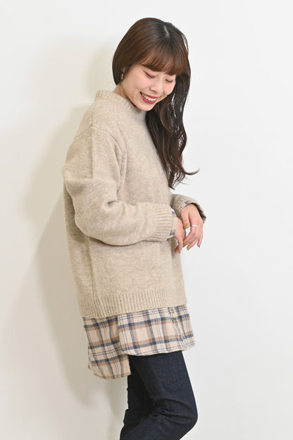 ≪SALE≫JQ Knit Pullover (H Heart)