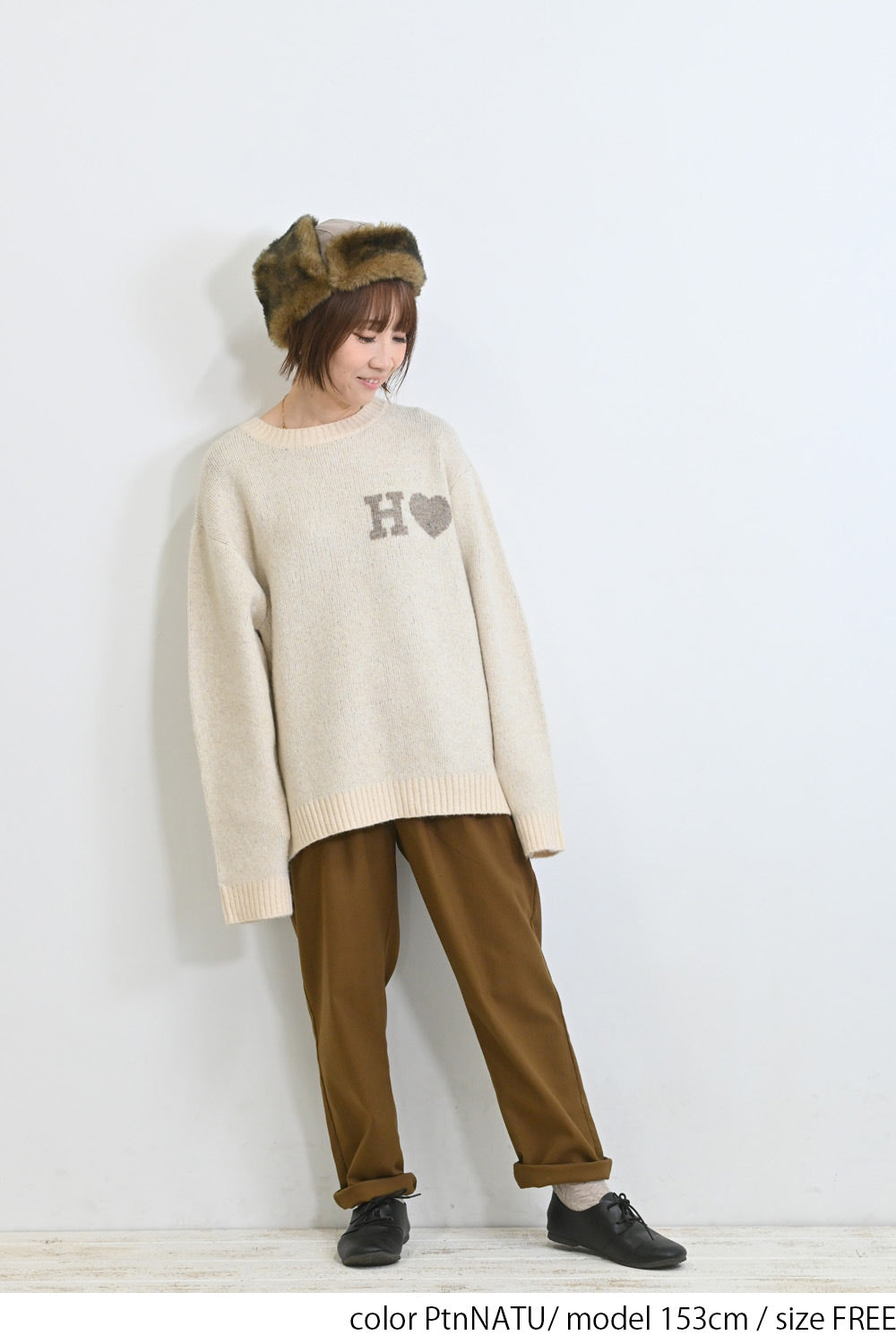 ≪SALE≫JQ Knit Pullover (H Heart)