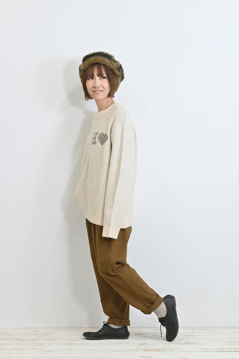≪SALE≫JQ Knit Pullover (H Heart)