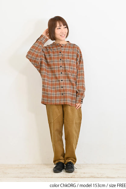 ≪SALE≫★Not Public for Autumn/Winter Sale Items★Warm Fleece Check Shirt
