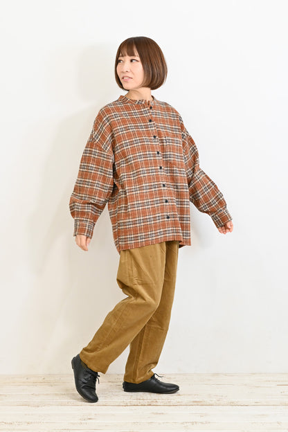≪SALE≫★Not Public for Autumn/Winter Sale Items★Warm Fleece Check Shirt