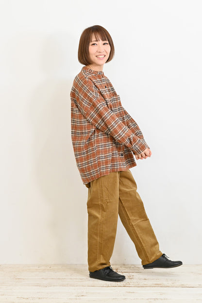 ≪SALE≫★Not Public for Autumn/Winter Sale Items★Warm Fleece Check Shirt