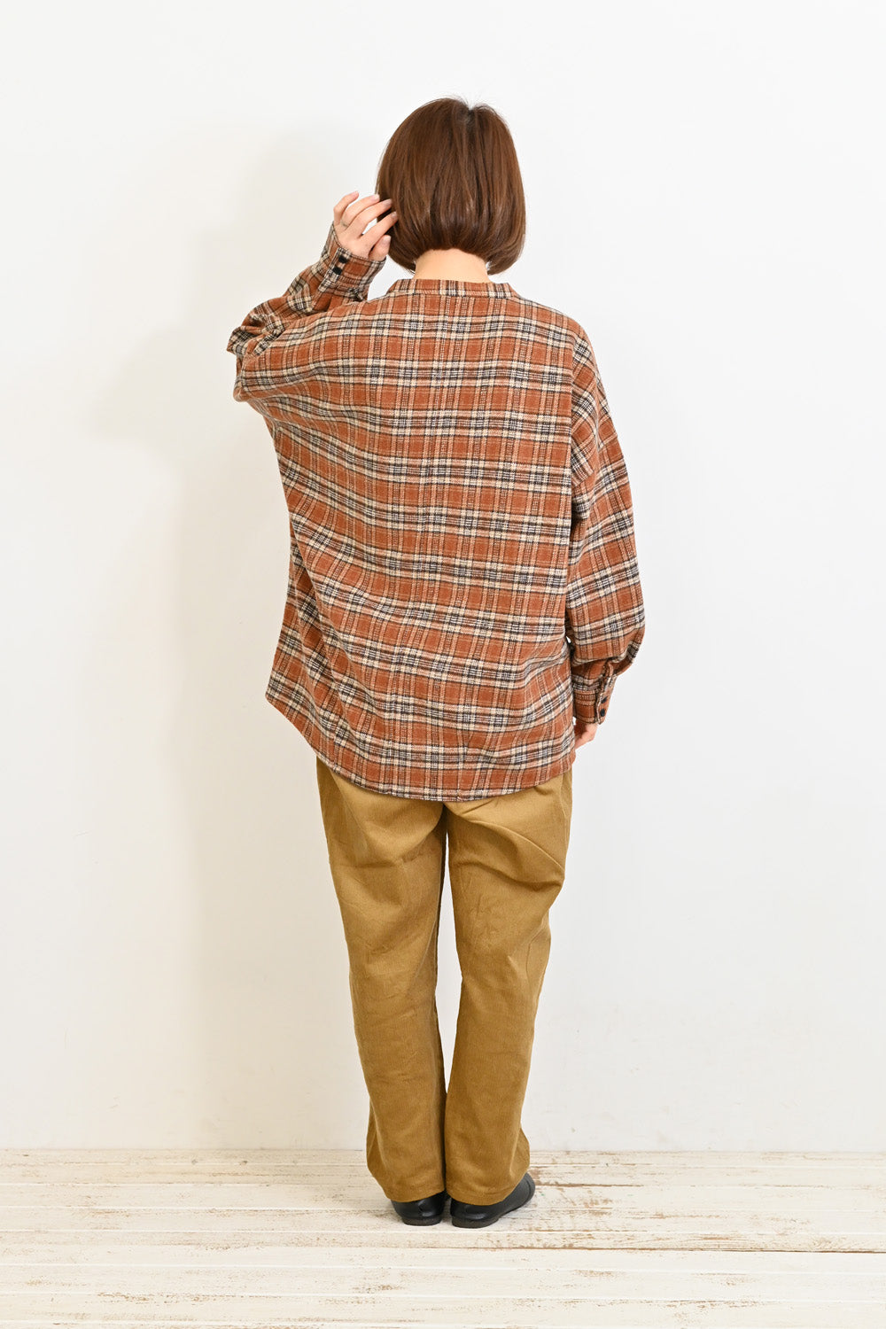 ≪SALE≫★Not Public for Autumn/Winter Sale Items★Warm Fleece Check Shirt