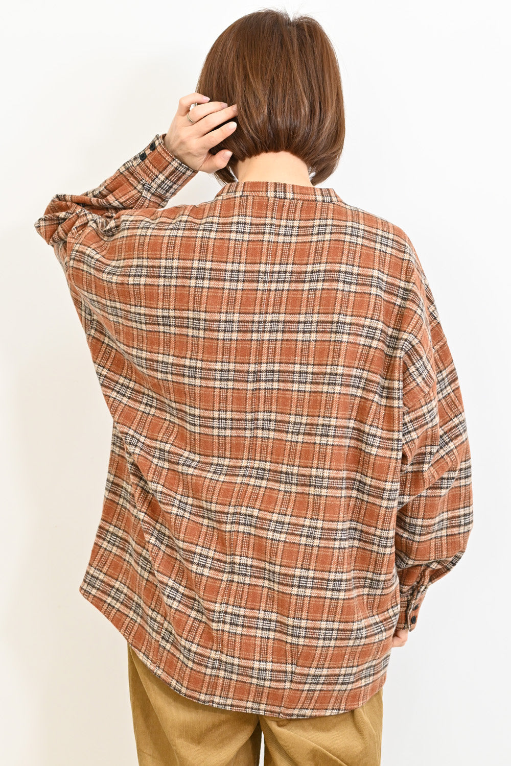 ≪SALE≫★Not Public for Autumn/Winter Sale Items★Warm Fleece Check Shirt