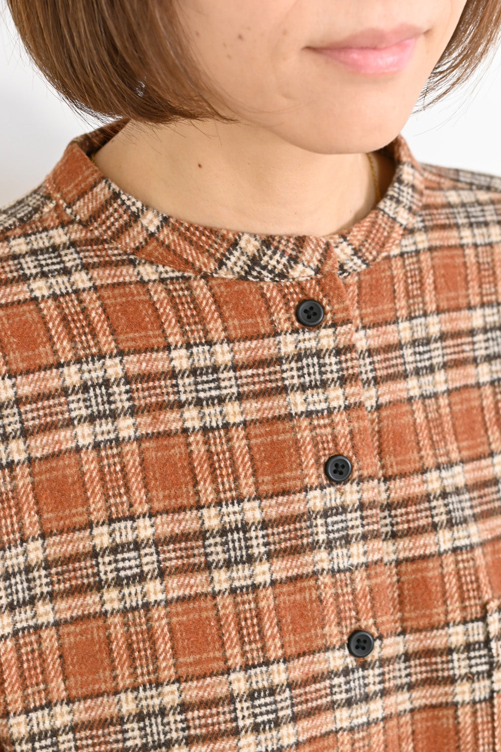 ≪SALE≫★Not Public for Autumn/Winter Sale Items★Warm Fleece Check Shirt