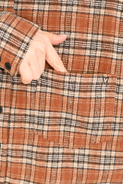 ≪SALE≫★Not Public for Autumn/Winter Sale Items★Warm Fleece Check Shirt