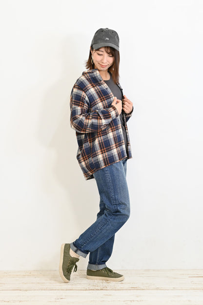 ≪SALE≫★Not Public for Autumn/Winter Sale Items★Warm Fleece Check Shirt