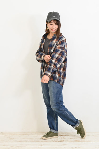 ≪SALE≫★Not Public for Autumn/Winter Sale Items★Warm Fleece Check Shirt