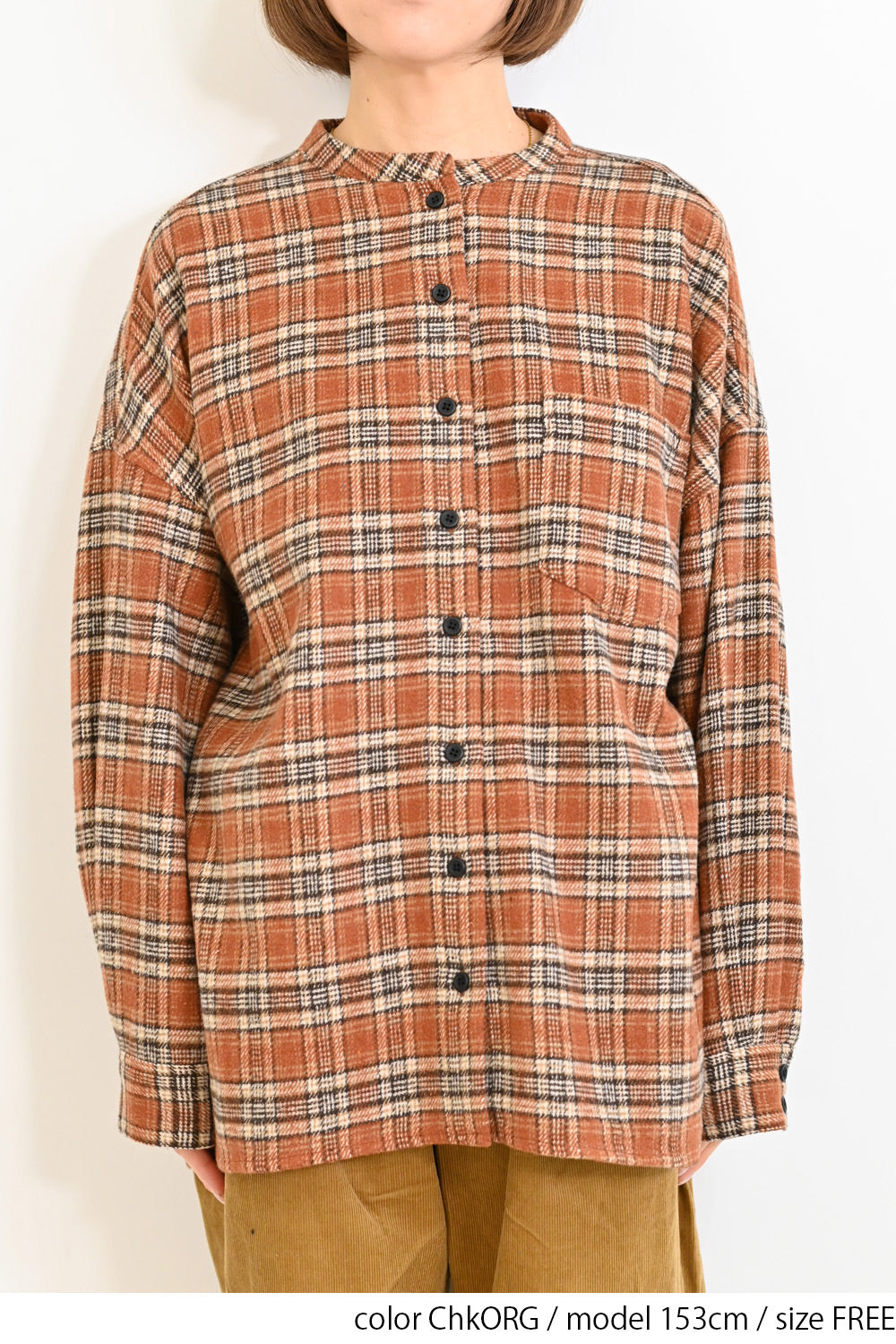 ≪SALE≫★Not Public for Autumn/Winter Sale Items★Warm Fleece Check Shirt