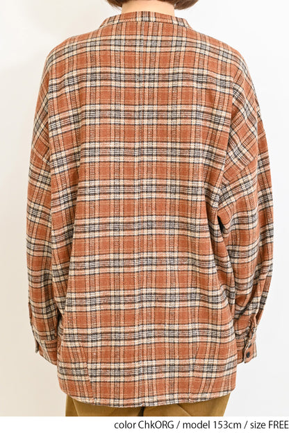 ≪SALE≫★Not Public for Autumn/Winter Sale Items★Warm Fleece Check Shirt
