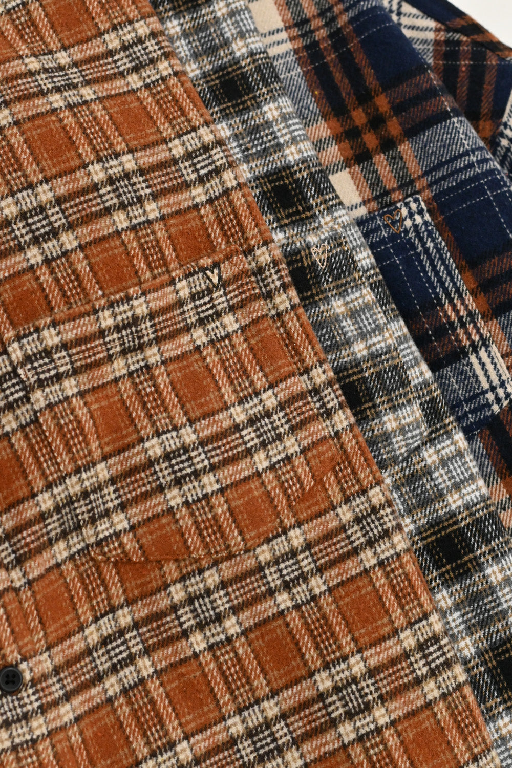 ≪SALE≫★Not Public for Autumn/Winter Sale Items★Warm Fleece Check Shirt