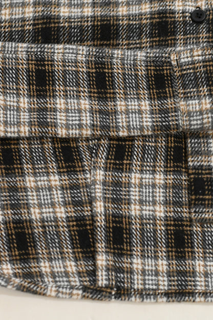 ≪SALE≫★Not Public for Autumn/Winter Sale Items★Warm Fleece Check Shirt