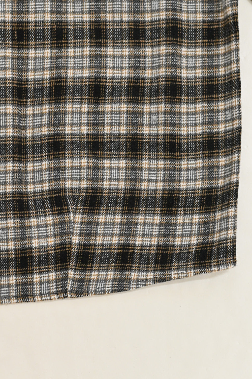 ≪SALE≫★Not Public for Autumn/Winter Sale Items★Warm Fleece Check Shirt
