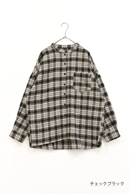 ≪SALE≫★Not Public for Autumn/Winter Sale Items★Warm Fleece Check Shirt