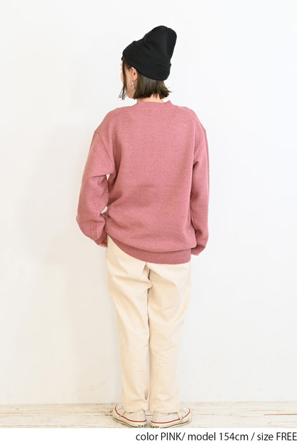 ふっくらニットプルオーバー