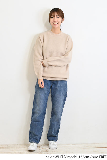 ふっくらニットプルオーバー