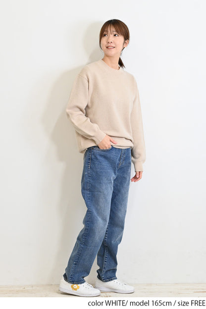 ふっくらニットプルオーバー