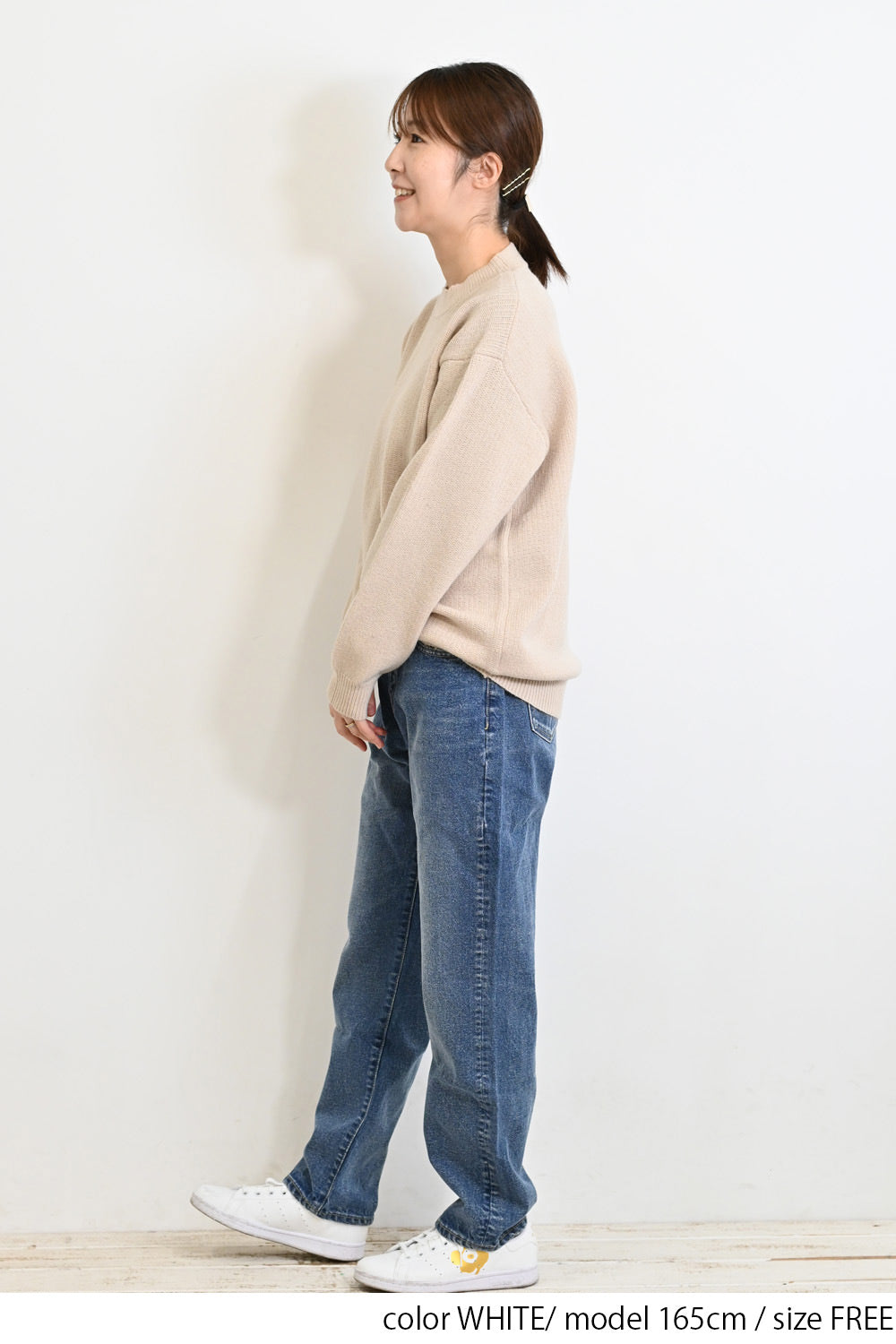 ふっくらニットプルオーバー