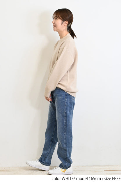 ふっくらニットプルオーバー