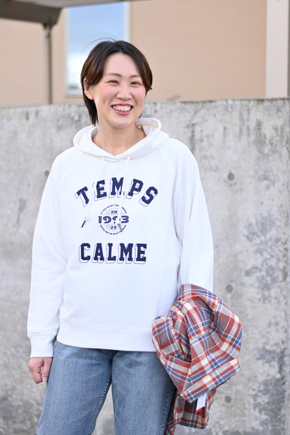 ≪SALE≫ Printed Raglan Loose Hoodie