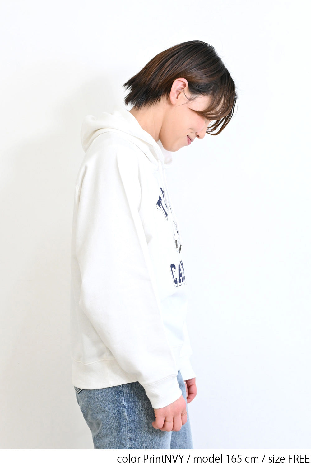 ≪SALE≫ Printed Raglan Loose Hoodie
