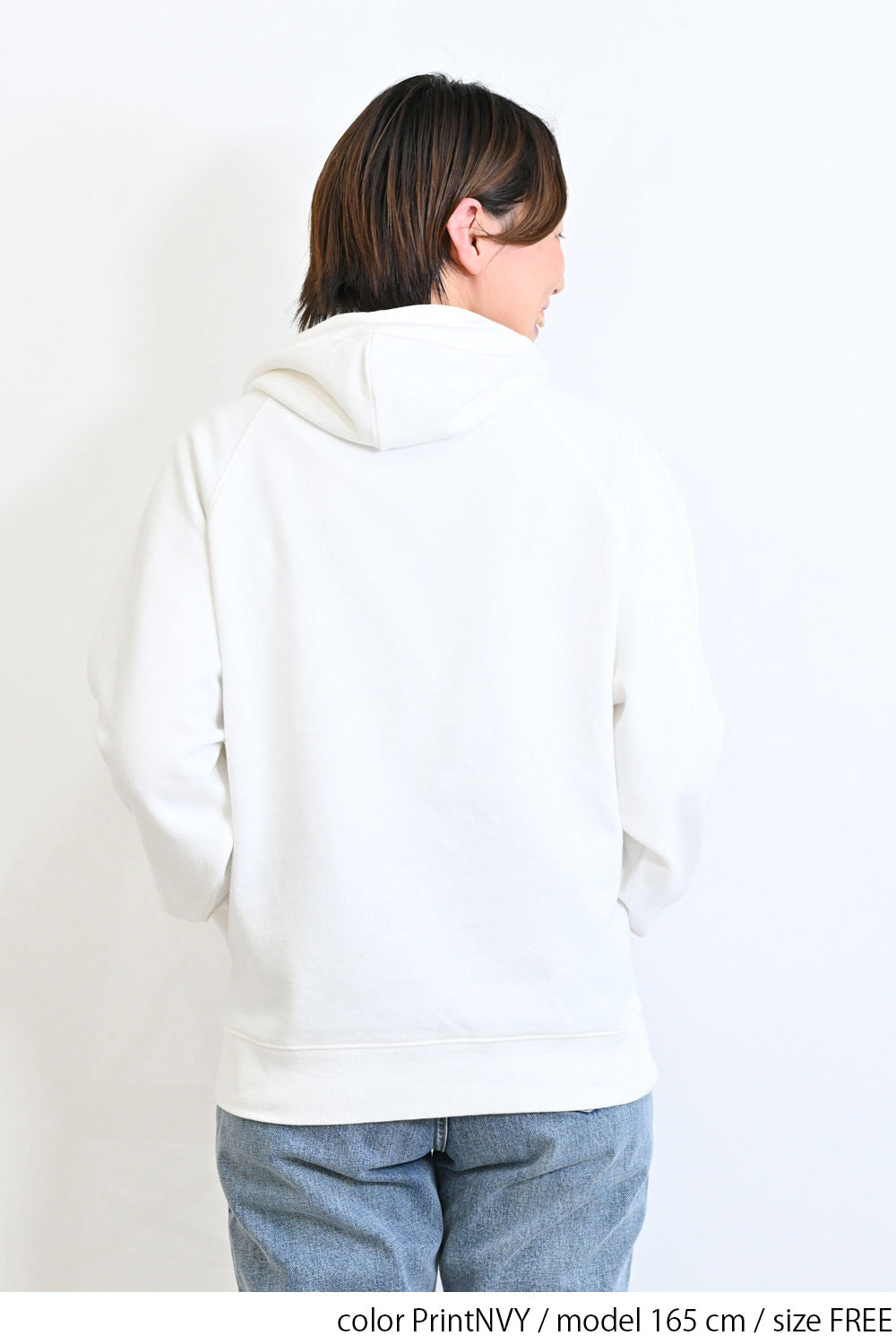 ≪SALE≫ Printed Raglan Loose Hoodie