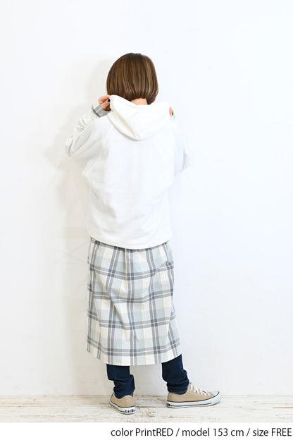 ≪SALE≫ Printed Raglan Loose Hoodie