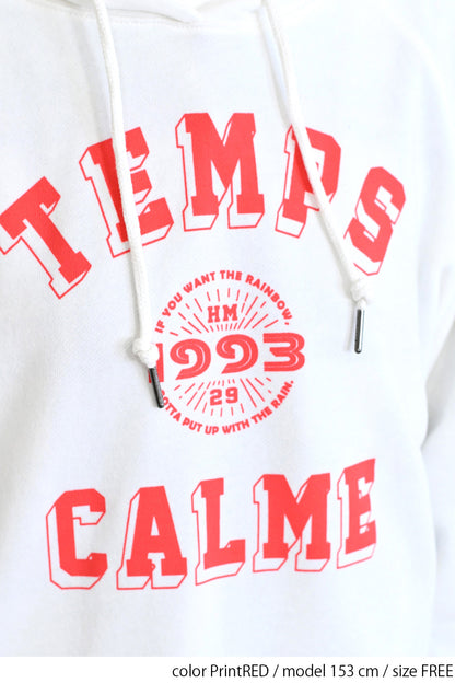 ≪SALE≫ Printed Raglan Loose Hoodie