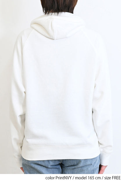 ≪SALE≫ Printed Raglan Loose Hoodie
