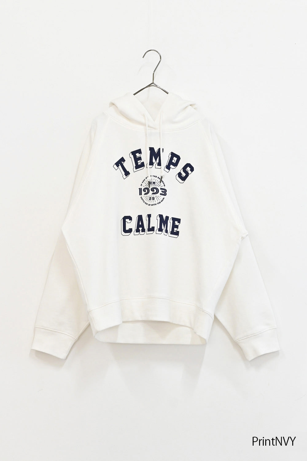 ≪SALE≫ Printed Raglan Loose Hoodie