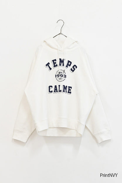 ≪SALE≫ Printed Raglan Loose Hoodie