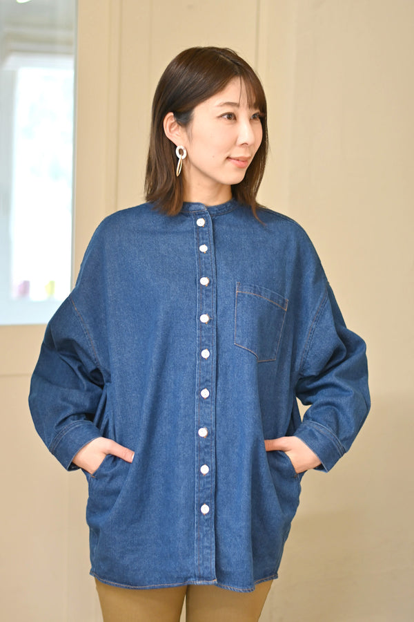 しっかりデニムBigシャツ