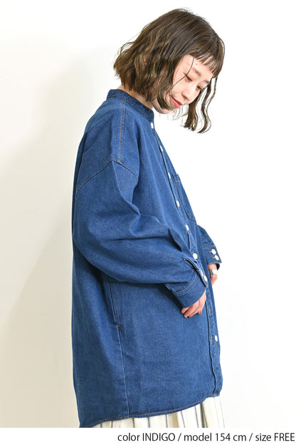 しっかりデニムBigシャツ