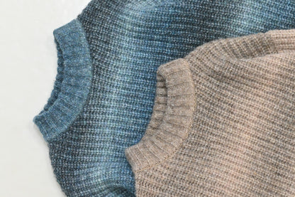 ≪SALE≫MIX Knit High Neck Tunic