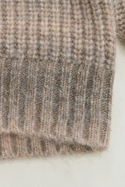≪SALE≫MIX Knit High Neck Tunic