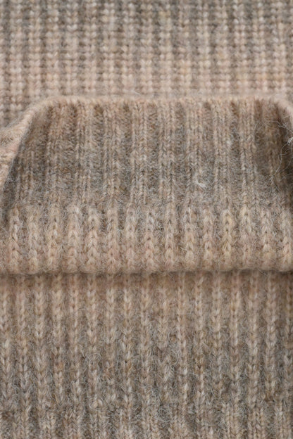 ≪SALE≫MIX Knit High Neck Tunic