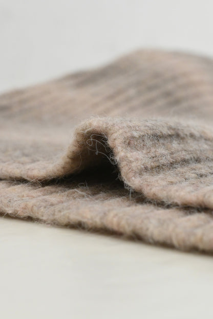 ≪SALE≫MIX Knit High Neck Tunic