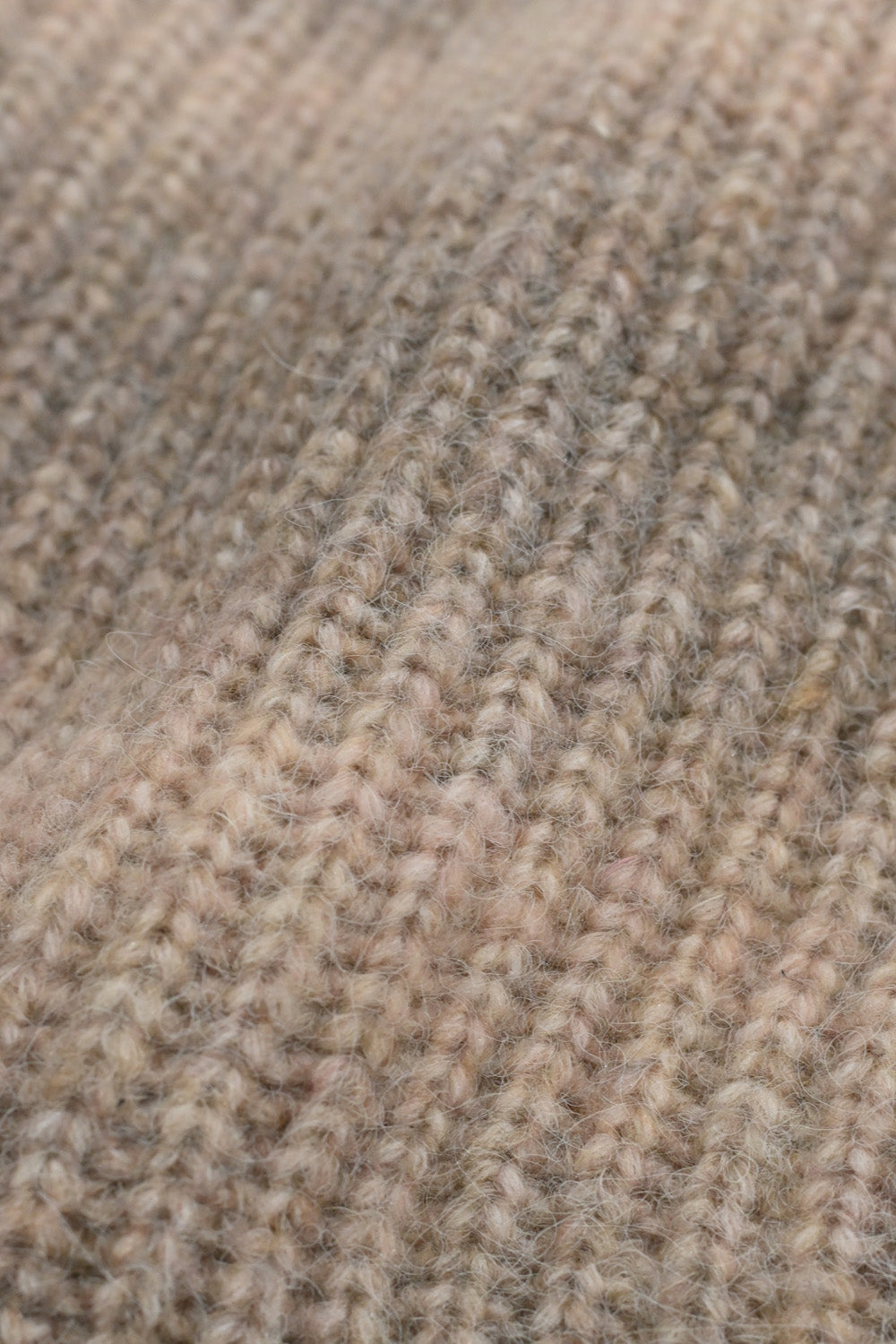 ≪SALE≫MIX Knit High Neck Tunic