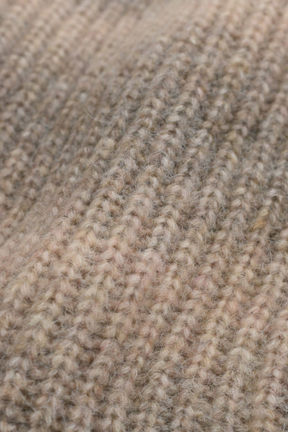 ≪SALE≫MIX Knit High Neck Tunic