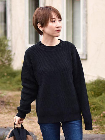 ≪SALE≫Rib Knit Pullover