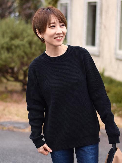 ≪SALE≫Rib Knit Pullover