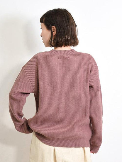 ≪SALE≫Rib Knit Pullover