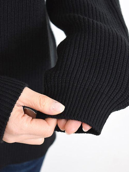 ≪SALE≫Rib Knit Pullover