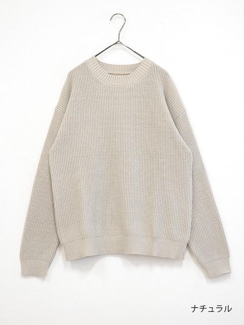 ≪SALE≫Rib Knit Pullover