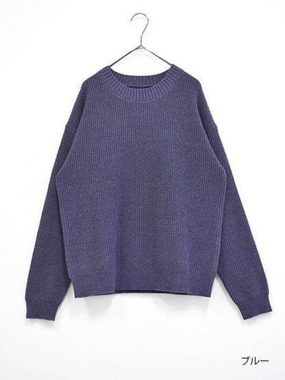 ≪SALE≫Rib Knit Pullover