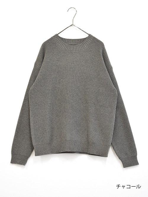 ≪SALE≫Rib Knit Pullover