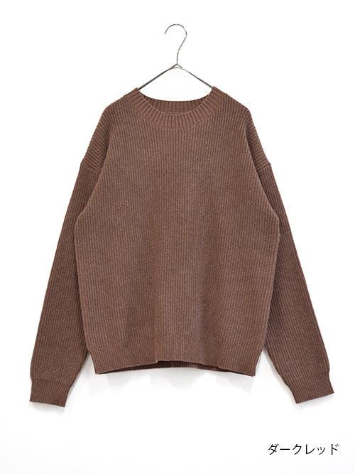 ≪SALE≫Rib Knit Pullover
