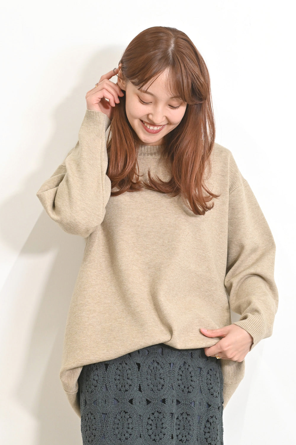 ≪SALE≫Milano Rib Knit Tunic
