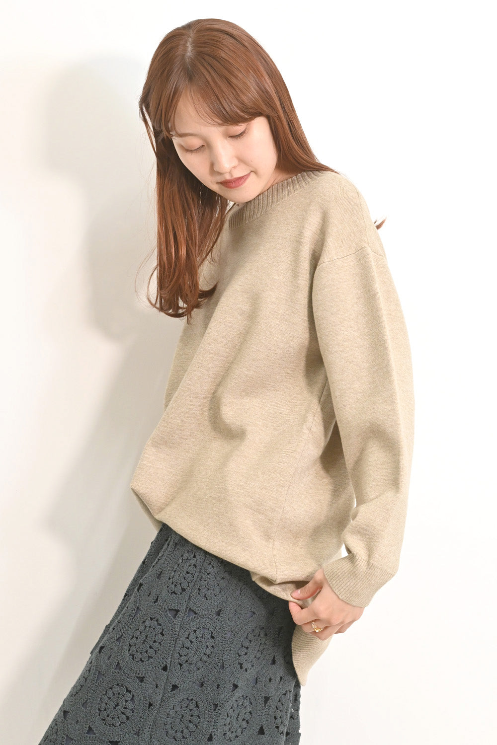 ≪SALE≫Milano Rib Knit Tunic